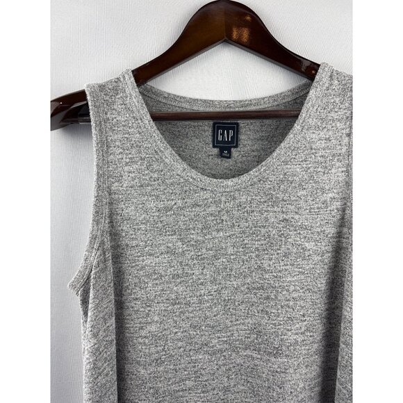 Women’s GAP Medium Light Gray Tank Blouse - Picture 2 of 5